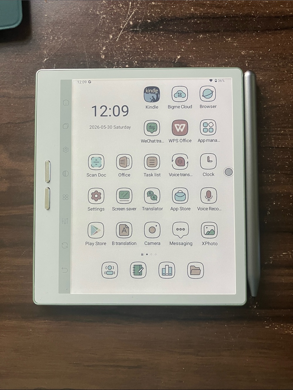 Bigme B7 Pro Color ereader.